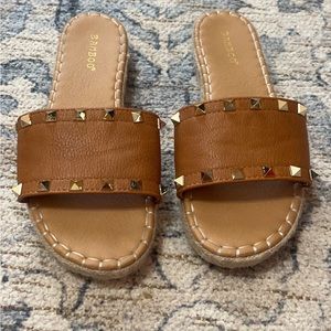 Brown sandals